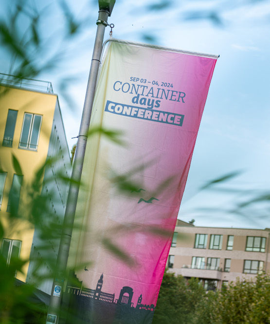 A flag of ContainerDays Conference 2024